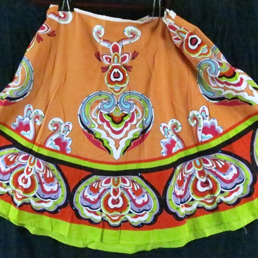 Jane Ashley Woman Skirt Cotton 3XL